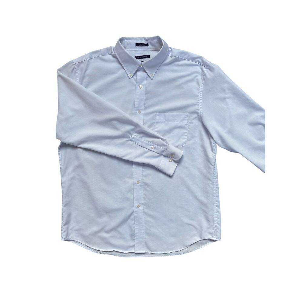 Saddlebred Button Down Dress Shirt, Size XL (17, 34/35)